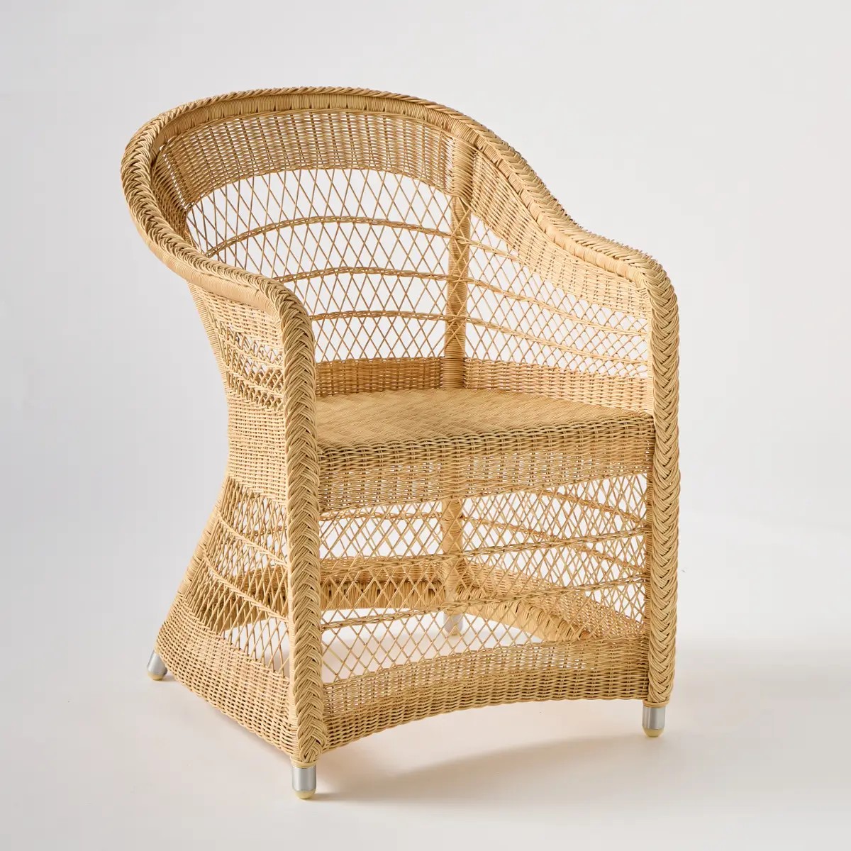 Fauteuil de table de jardin BIARRITZ NATUREL beige, KOK