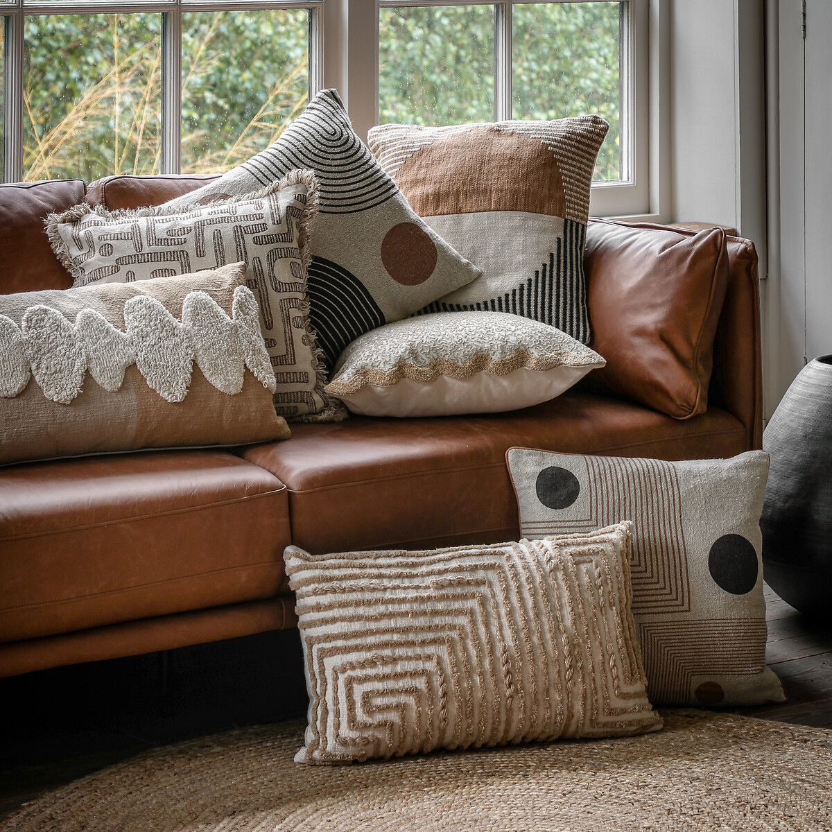 Sienna Cushion multi-coloured, ÉDITÉ