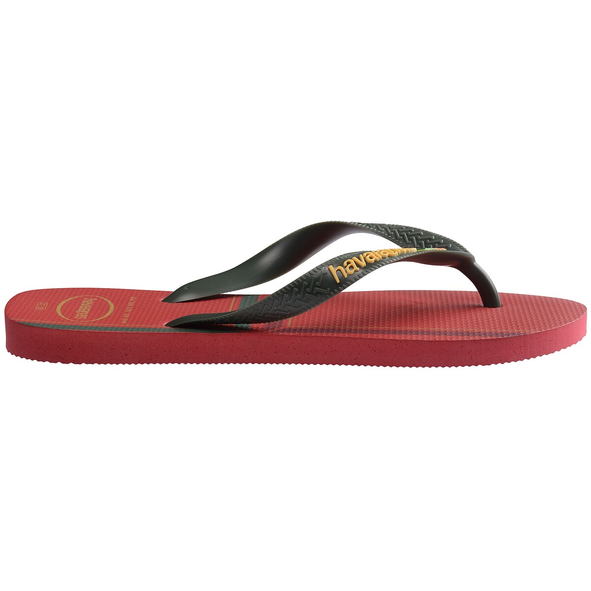 Chinelos Hav. Nações Portugal vermelho/verde, HAVAIANAS