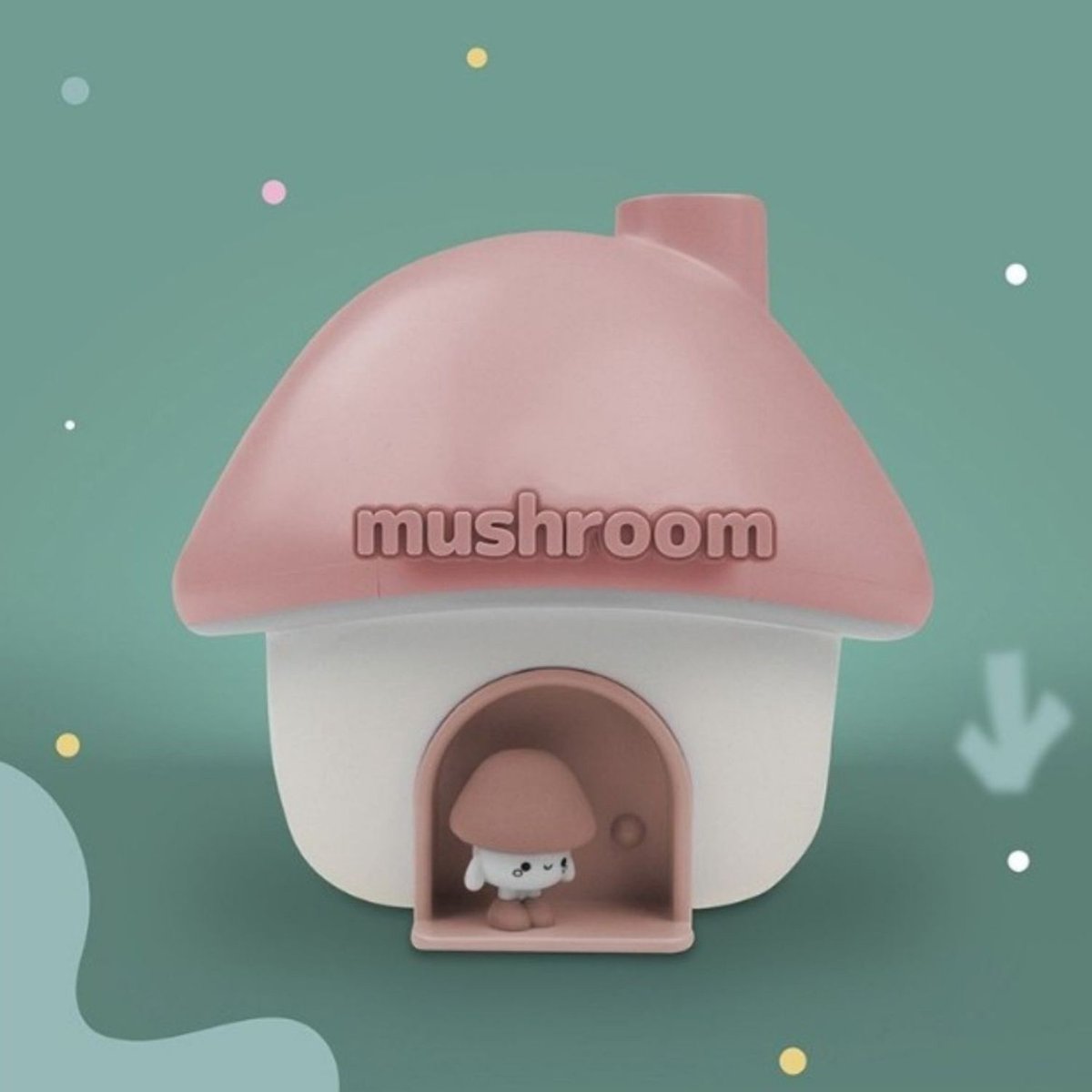 Humidificateur rose, blanc, MARY'S