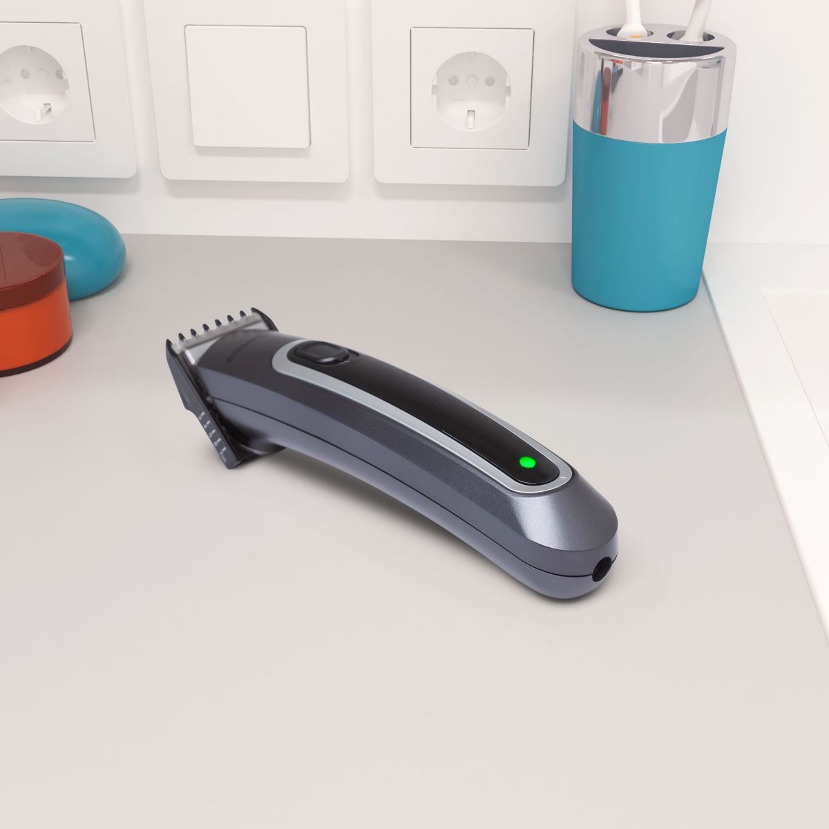 Tondeuse barbe ETB 2,, 5 hauteurs de coupe, précision 3 mm, autonomie 90 mn noir, ESSENTIEL B