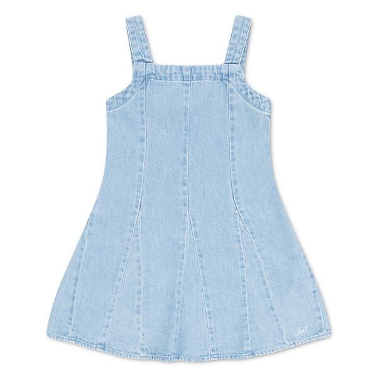 Denim-Kleid mit Trägern denim hellblau, LEVI'S KIDS