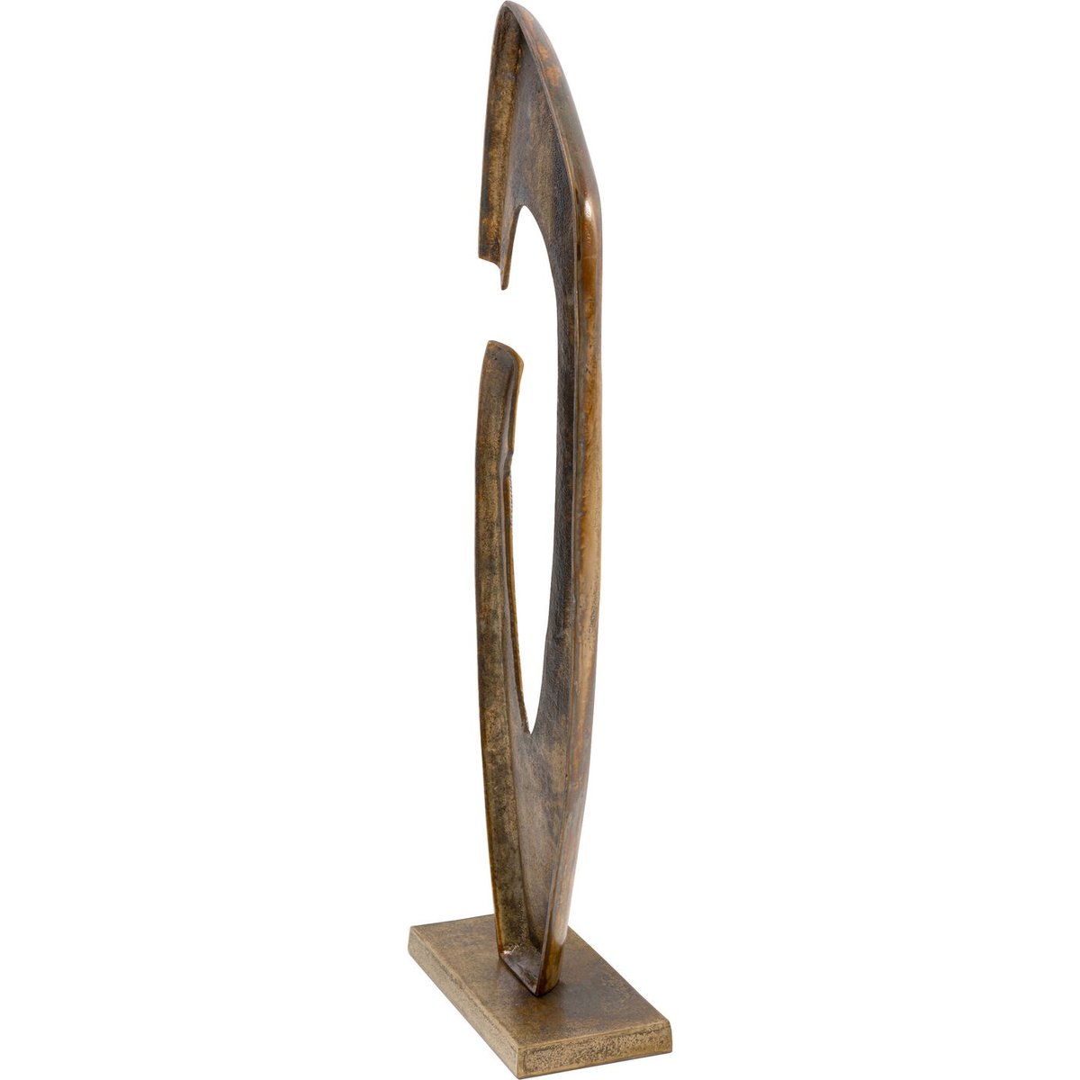 Déco XL en aluminium, CIRCLE HOOK bronze, KARE DESIGN