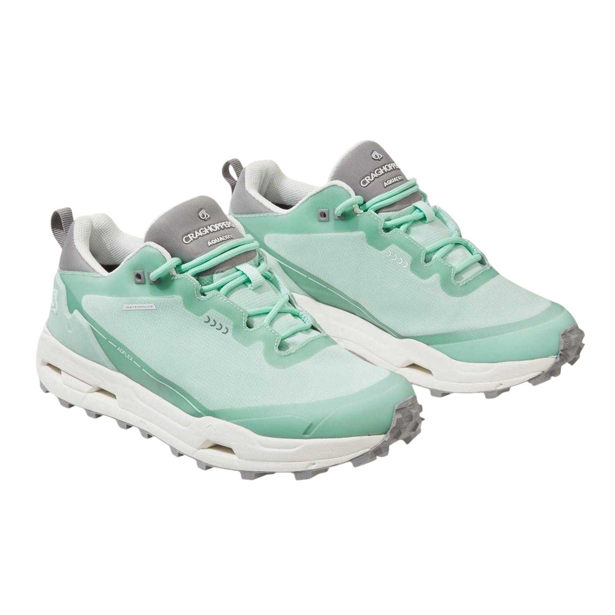 Baskets à lacets ADFLEX vert turquoise / blanc, CRAGHOPPERS