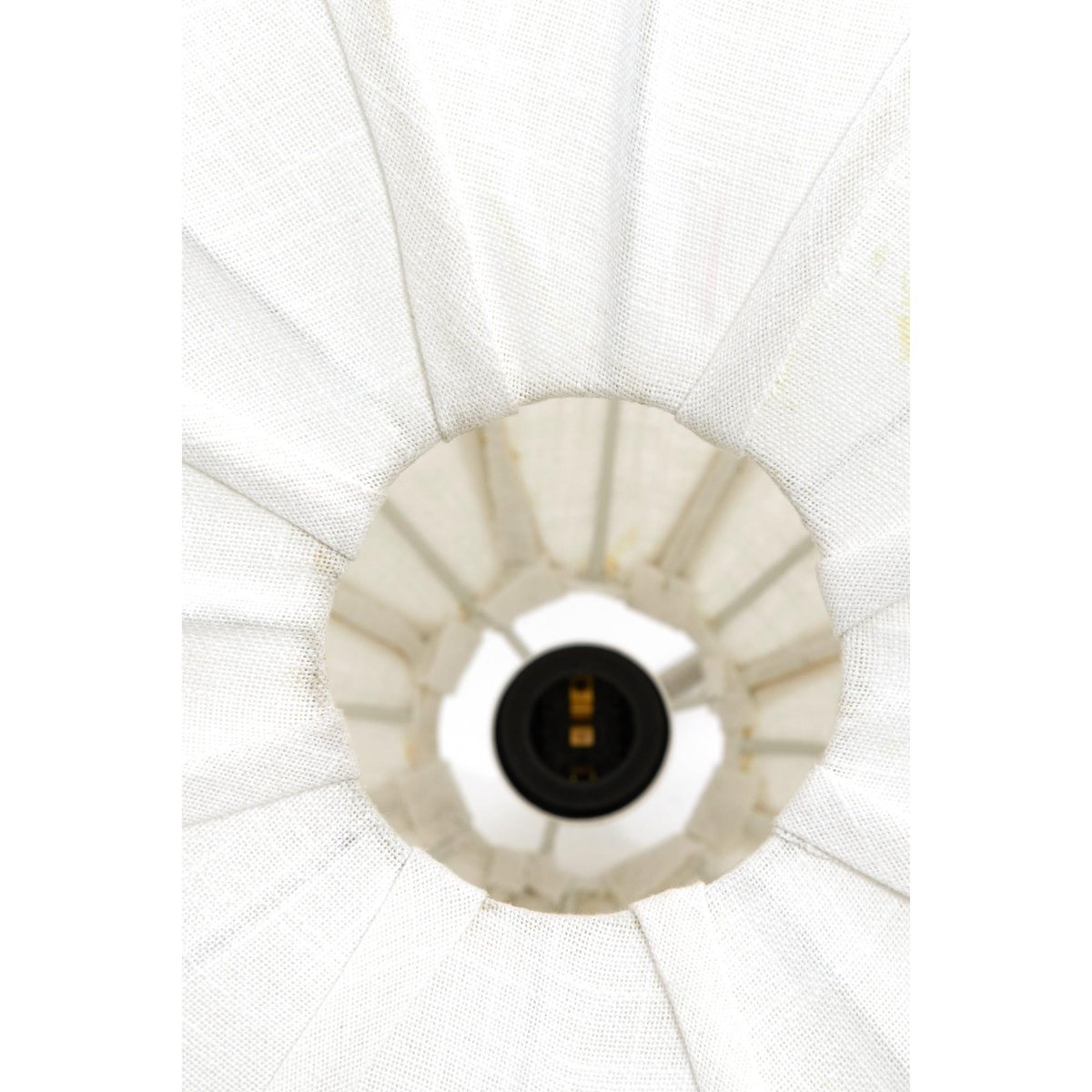 Lampe Suspendue Textiles ZUBEDA crème, LIGHT & LIVING 