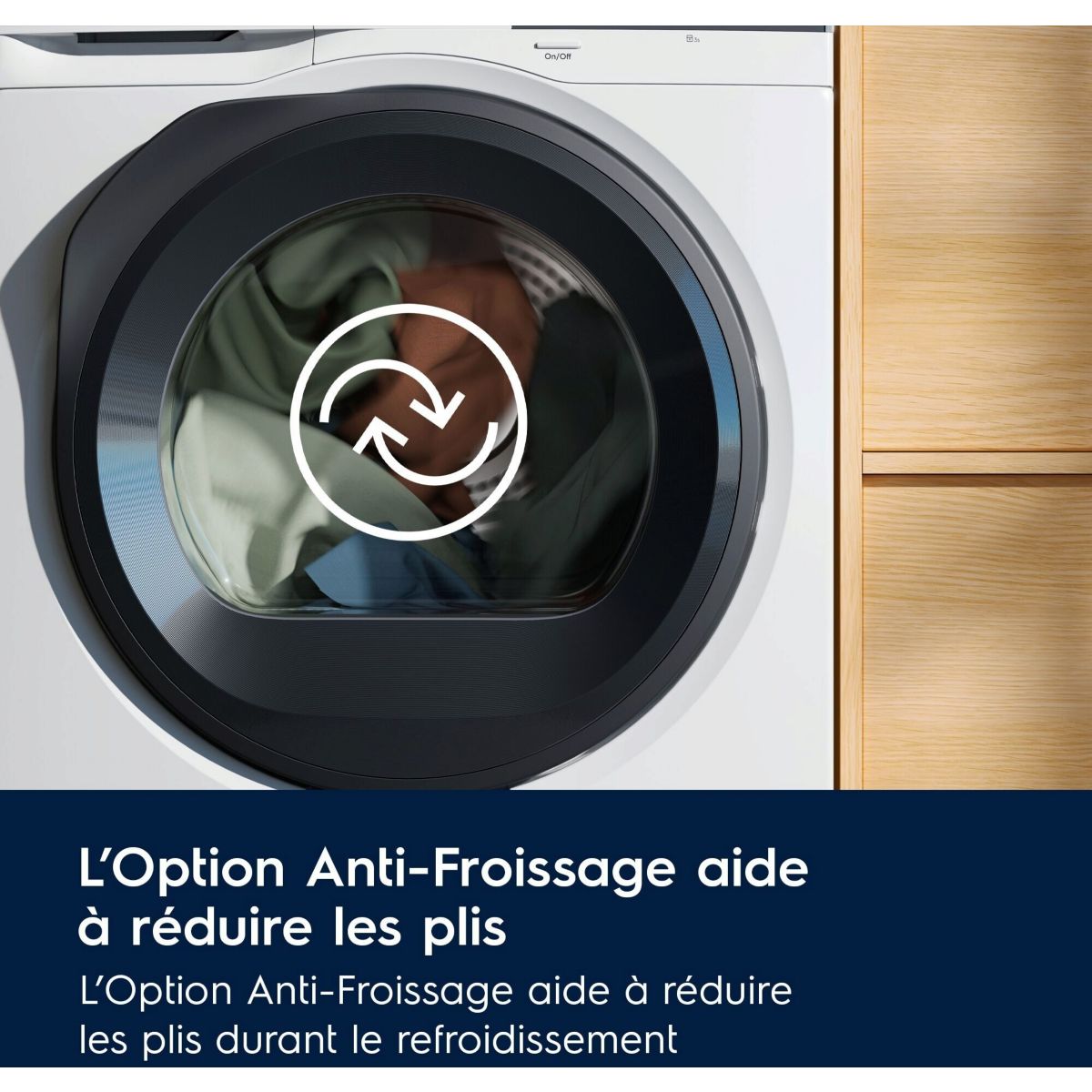 Sèche linge pompe à chaleur EW6HI6184DB couleur unique, ELECTROLUX