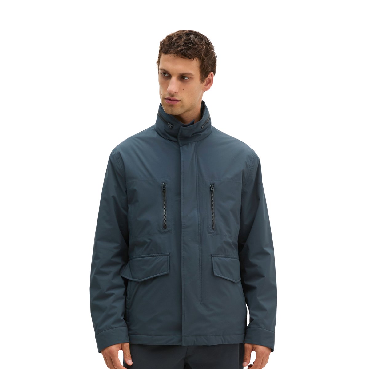 Veste d'extérieur MOP x Function, coupe standard avec intérieur matelassé bleu, MARC O'POLO