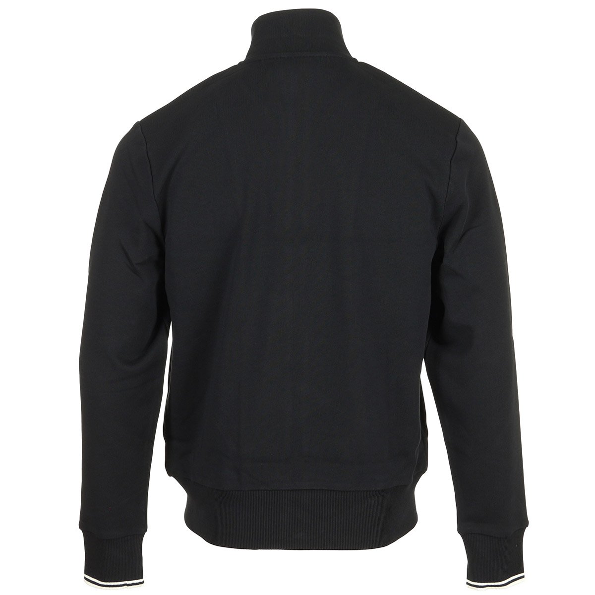 ZIP THROUGH SWEATSHIRT black, FRED PERRY