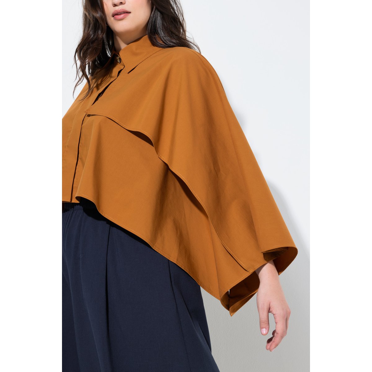 Veste courte et ample esprit trench mangue, ULLA POPKEN