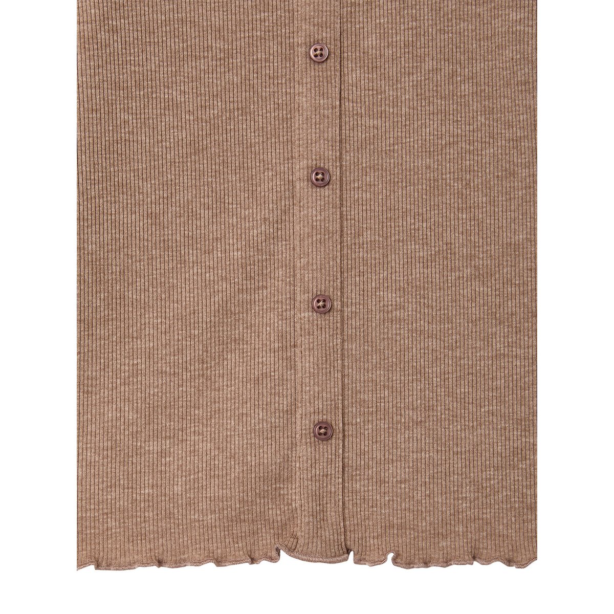 T-shirt manches longues taupe, VERTBAUDET