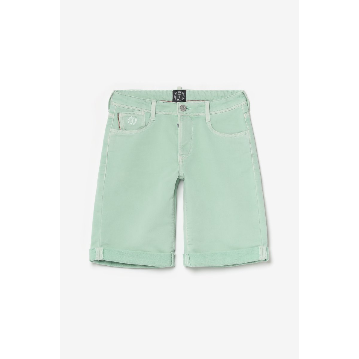 Bermuda short JOGG vert d'eau, LE TEMPS DES CERISES