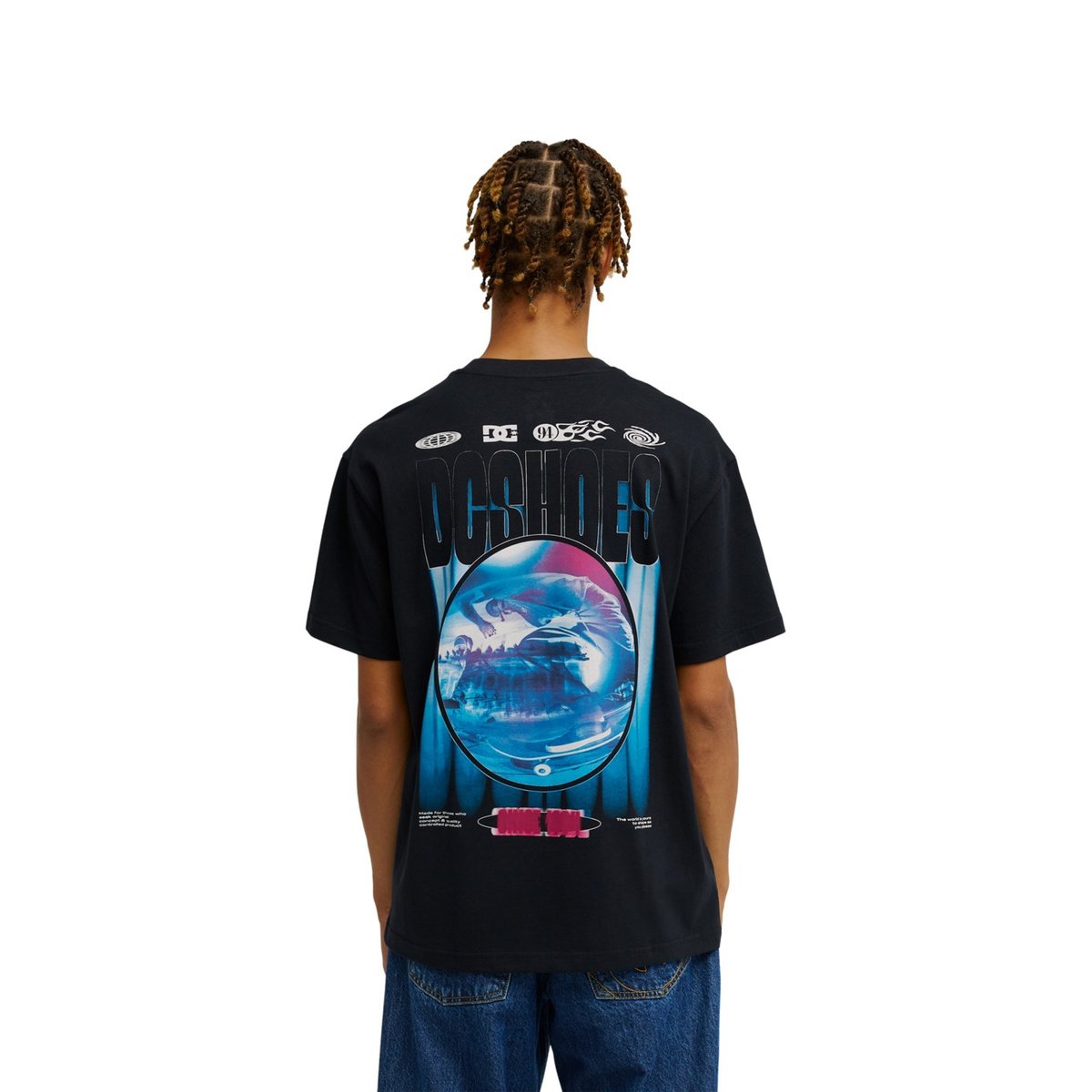 T-Shirt manches courtes. noir black, DC SHOES