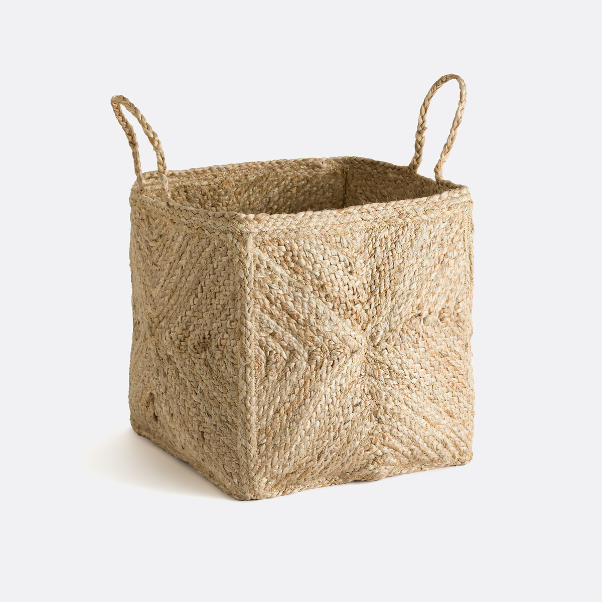Cesto de yute trenzado, Jutlo natural, LA REDOUTE INTERIEURS