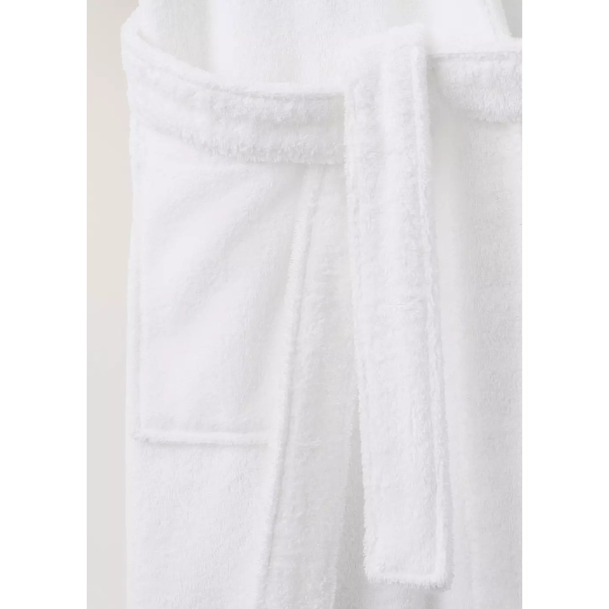 Peignoir coton doux blanc, MANGO HOME