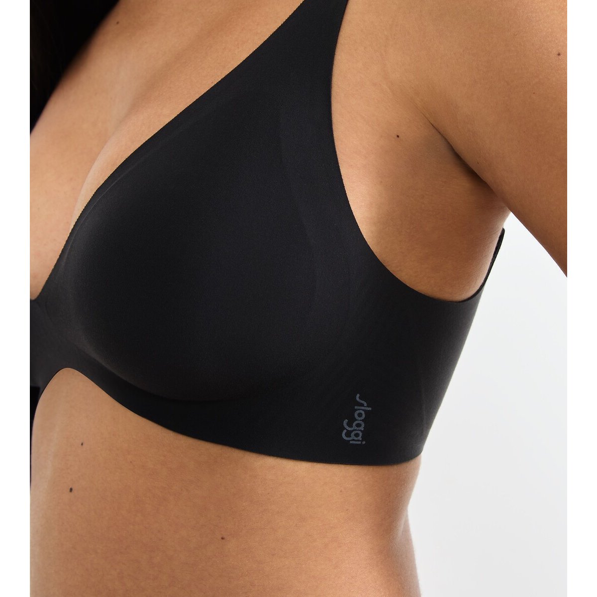 Reggiseno push-up senza ferretto ZERO FEEL 2.0 nero , SLOGGI