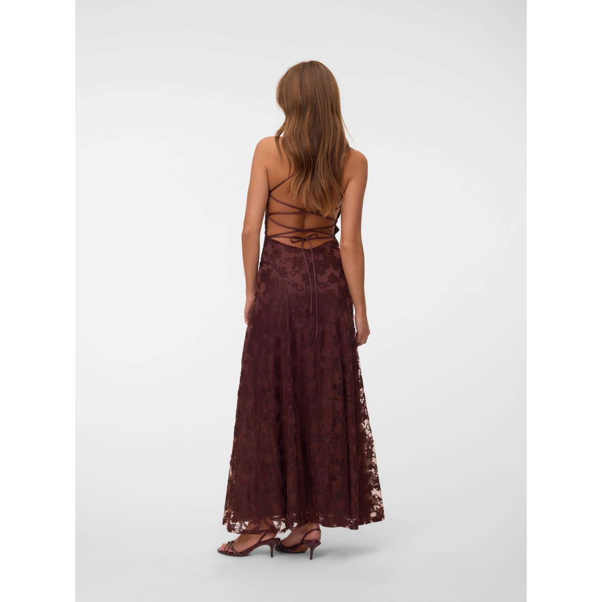 Robe marron - chocolate torte, VERO MODA