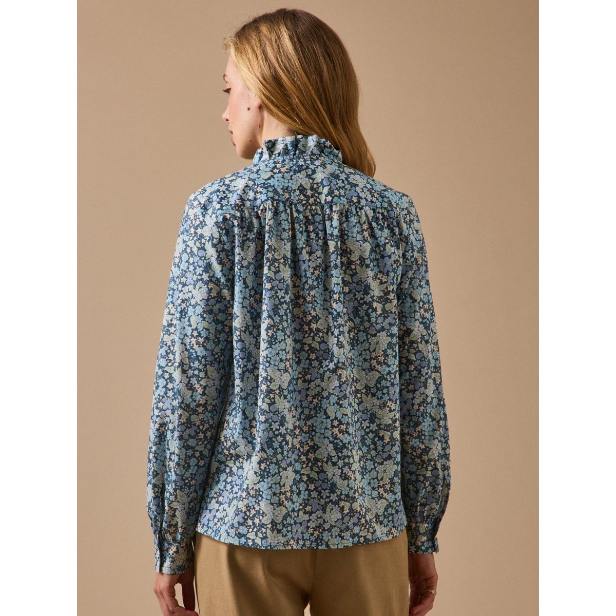 Blouse tissu Liberty - Coupe Noémie liberty berry harvest, CYRILLUS