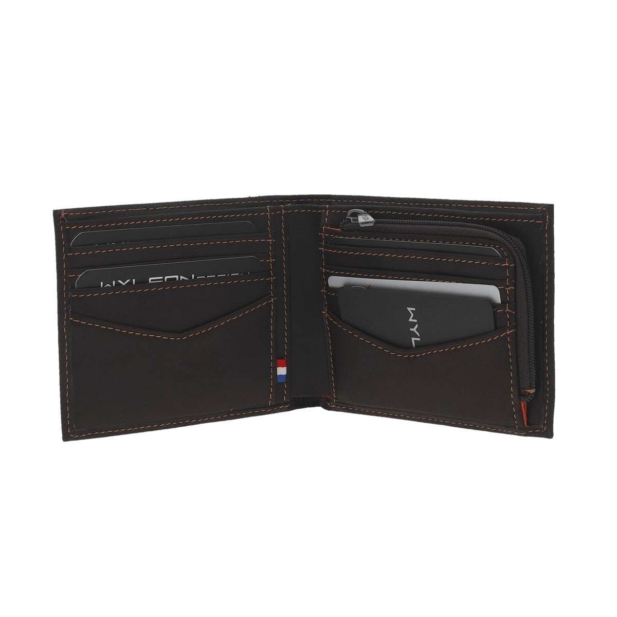 Portefeuille marron, WYLSON
