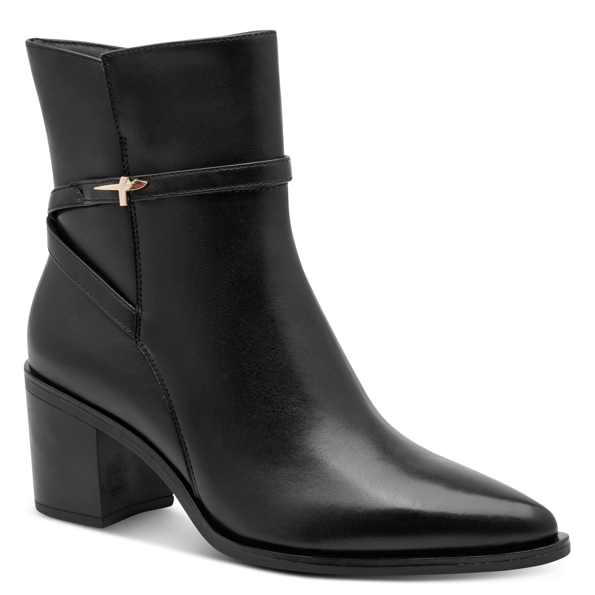 Bottine pointu noir, TAMARIS