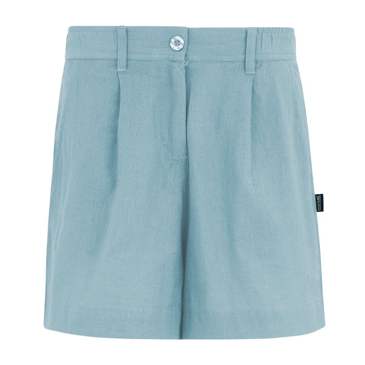 Short uni à taille semi-élastiquée SABELLE imprimé, REGATTA