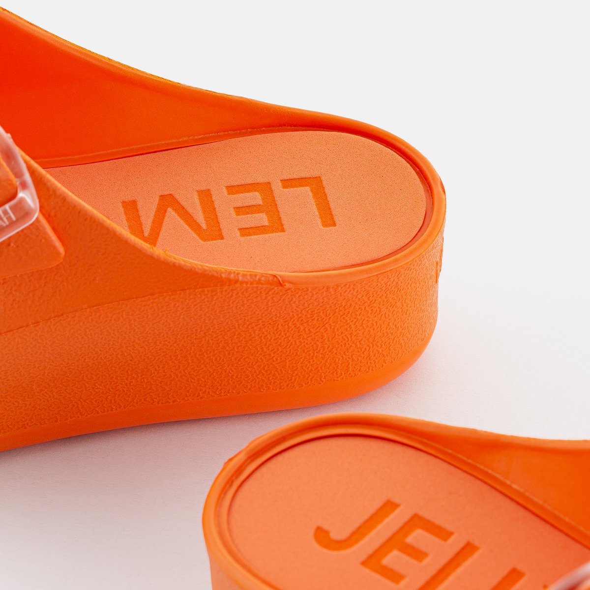 Sandales à plateforme et boucles vegan FENIX mandarine, LEMON JELLY