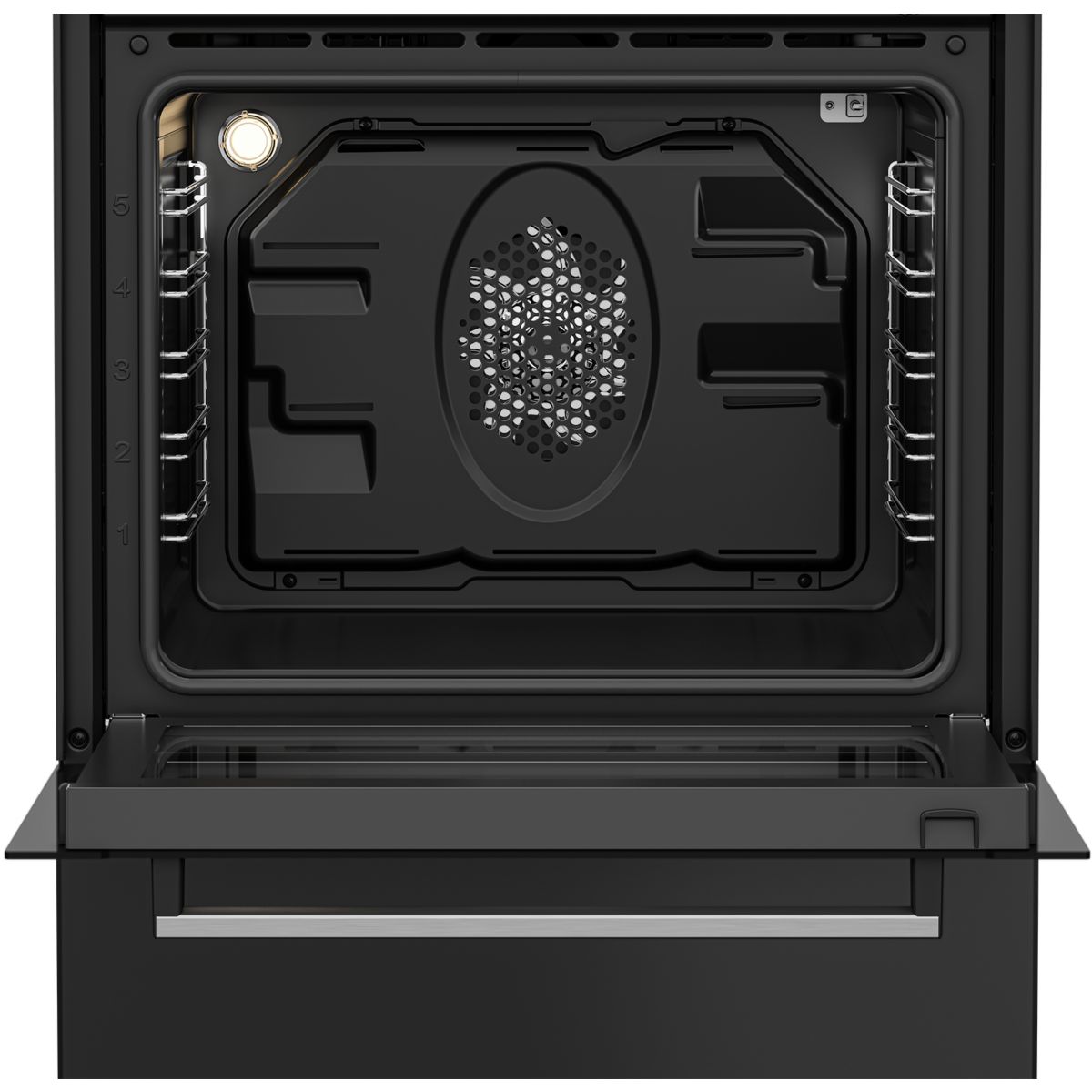 Cuisinière induction FSE68304MAPS Pyrolyse noir, BEKO