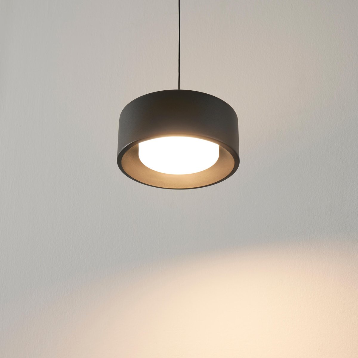 Suspension spot LED hauteur réglable - PRINS noir, KOSILUM