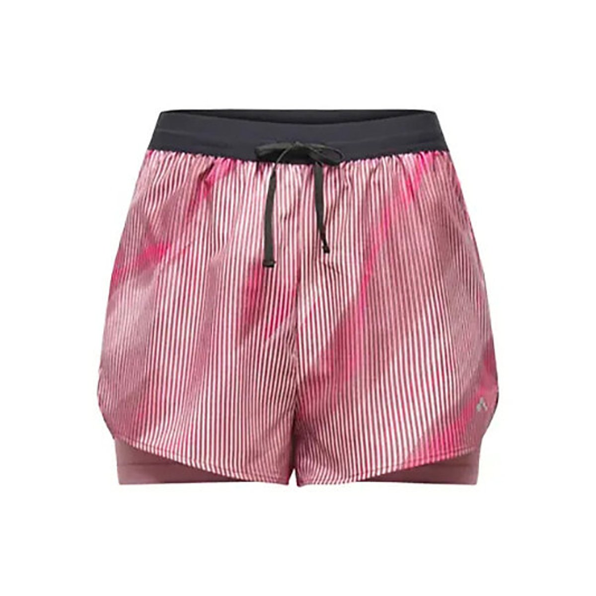 Running short 2 in 1 bedrukt roze, ONLY PLAY