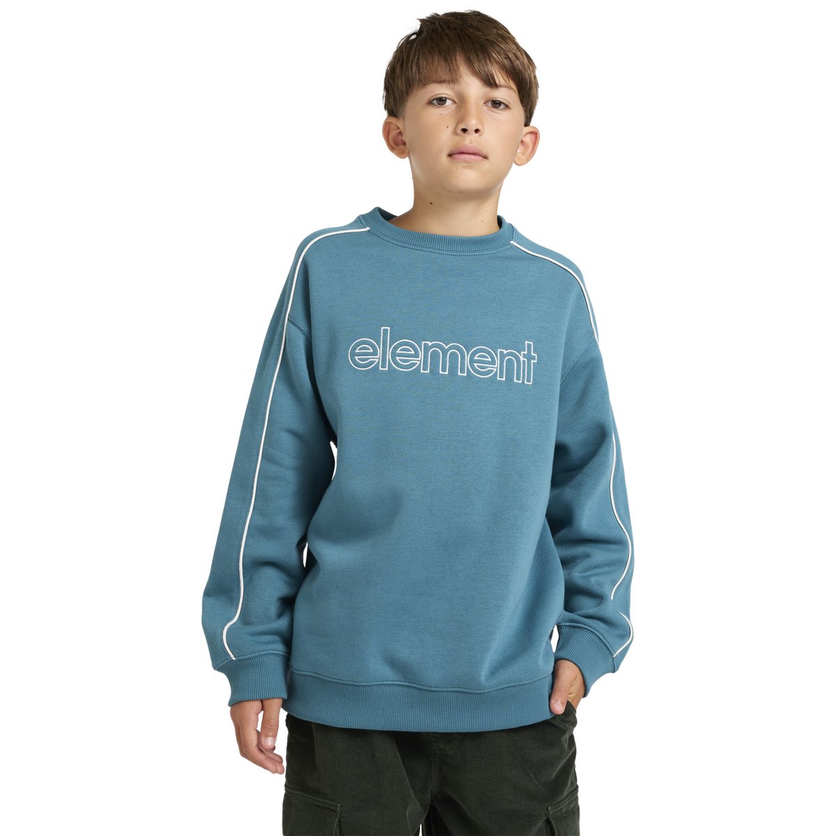 Sweat CORNELL 90S bleu hydro, ELEMENT