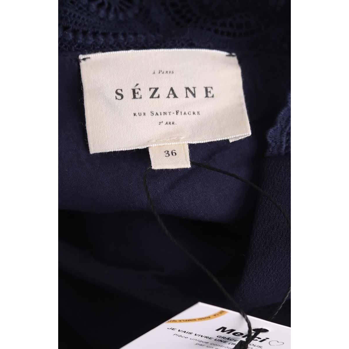 Blouse - Très Bon État bleu, SEZANE