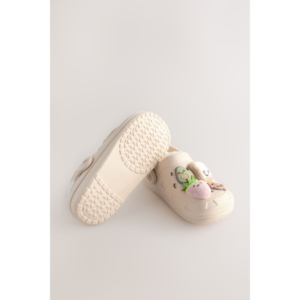 Chaussons sabots brunch neutre, NEXT