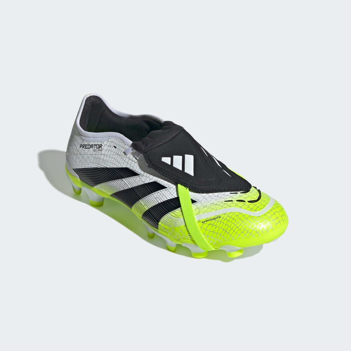 Chaussure Predator Pro Languette Rabattable Multi-Surfaces Chaussure Predator Pro Languette Rabattable Multi-Surfaces cloud white / core black / lucid lemon, adidas Performance