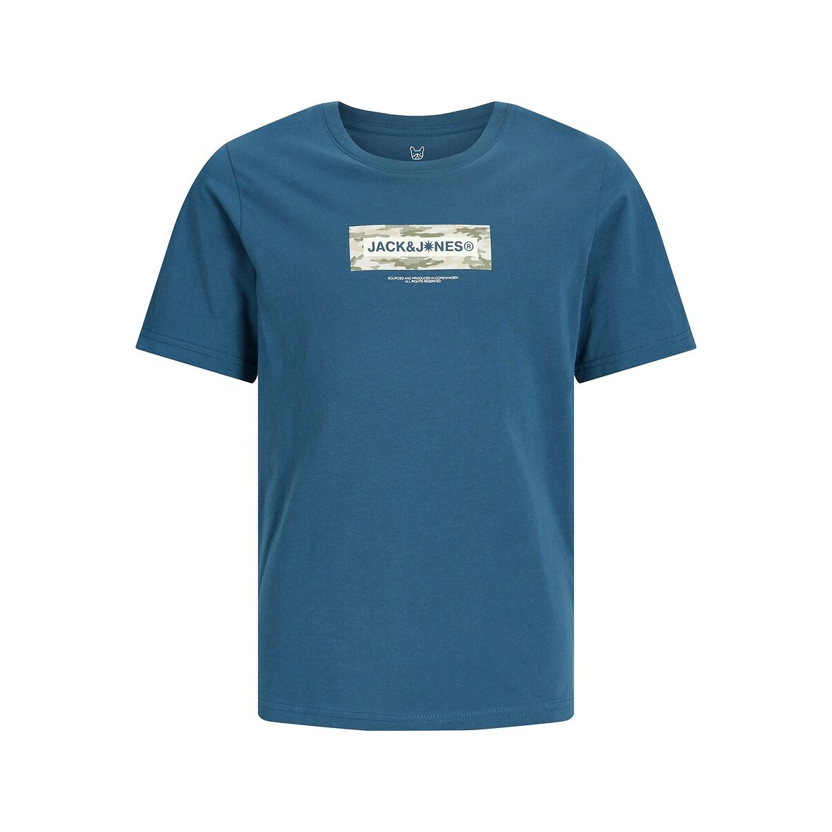T-shirt maniche corte blu marino, JACK & JONES JUNIOR