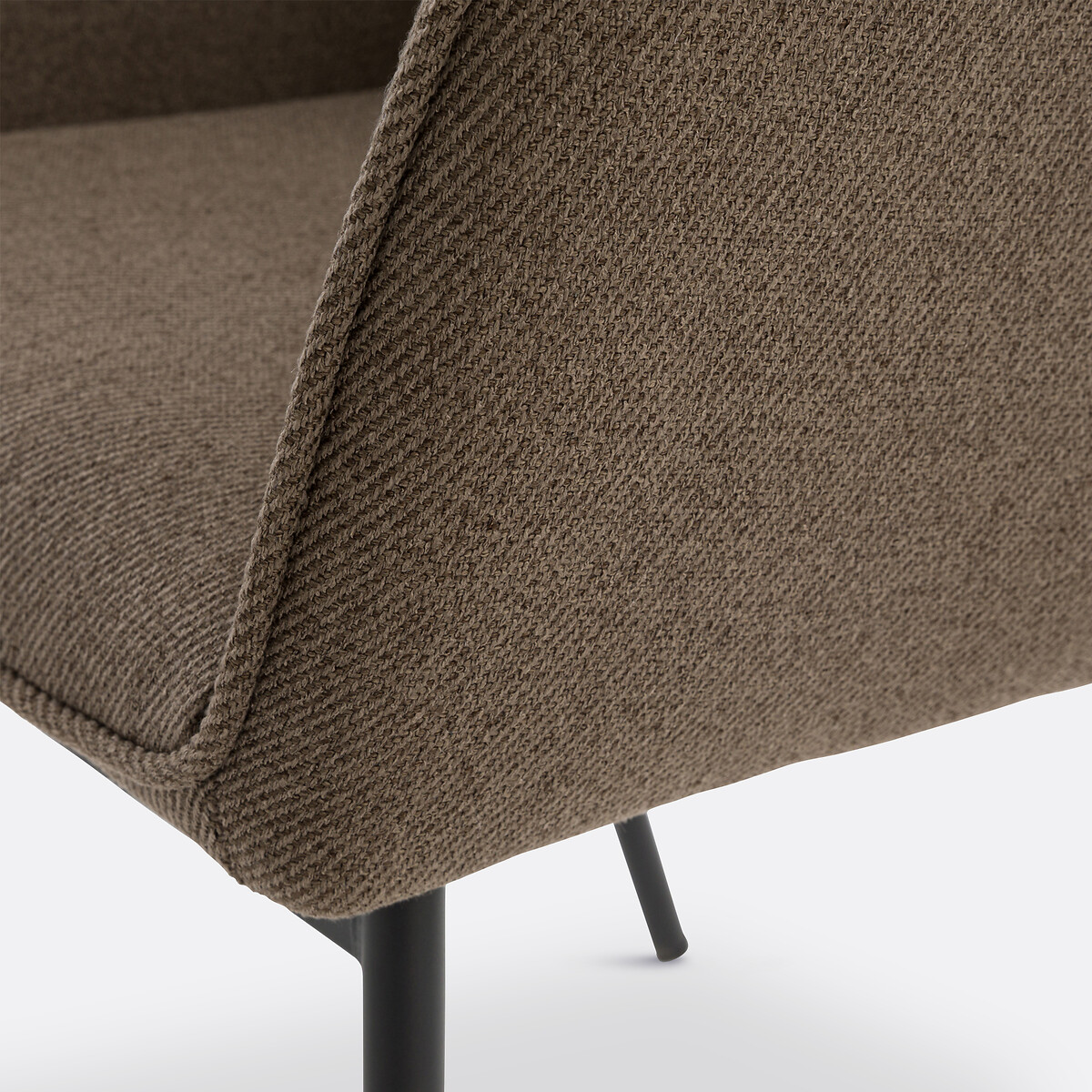 Cadeirão de mesa, Mitis castanho, LA REDOUTE INTERIEURS