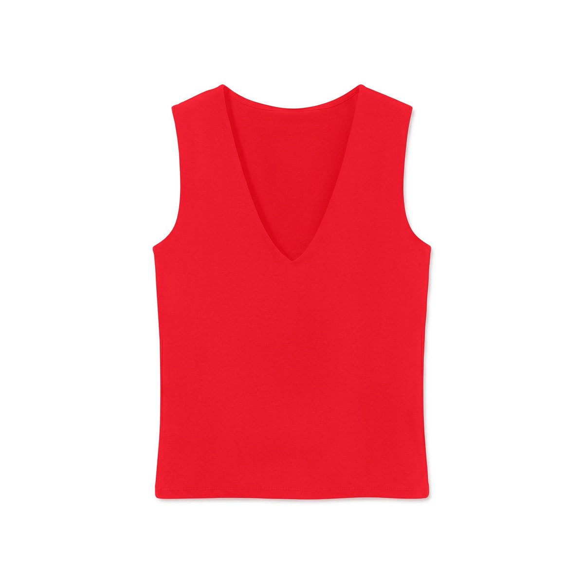 Top high risk red, VERO MODA