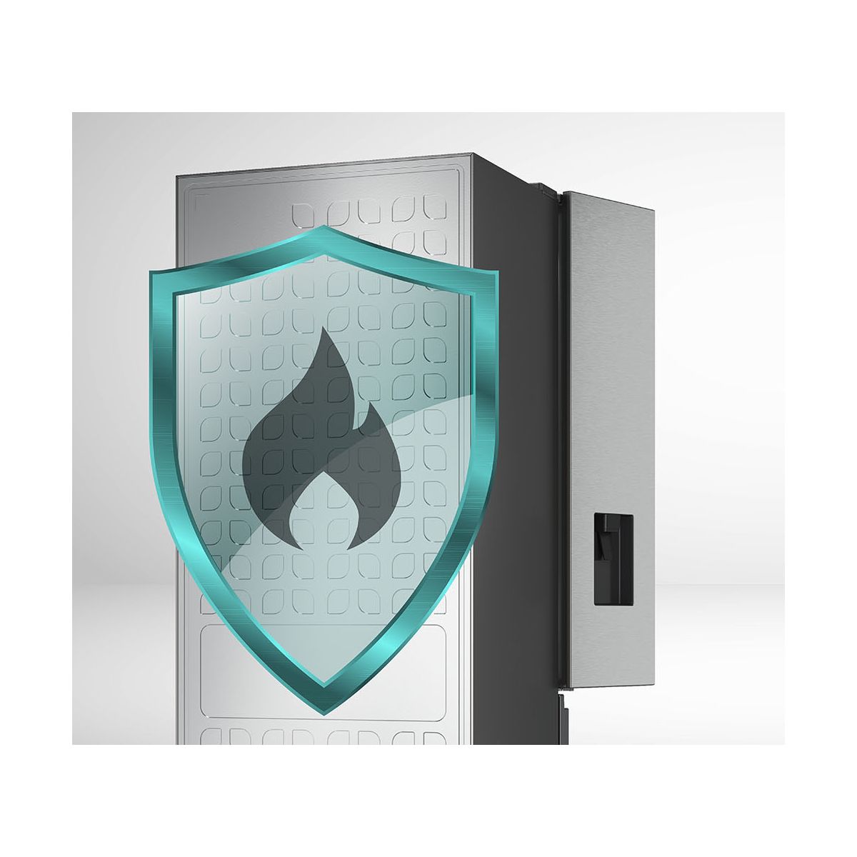 Réfrigérateur multi portes RF632N4WIE couleur unique, HISENSE
