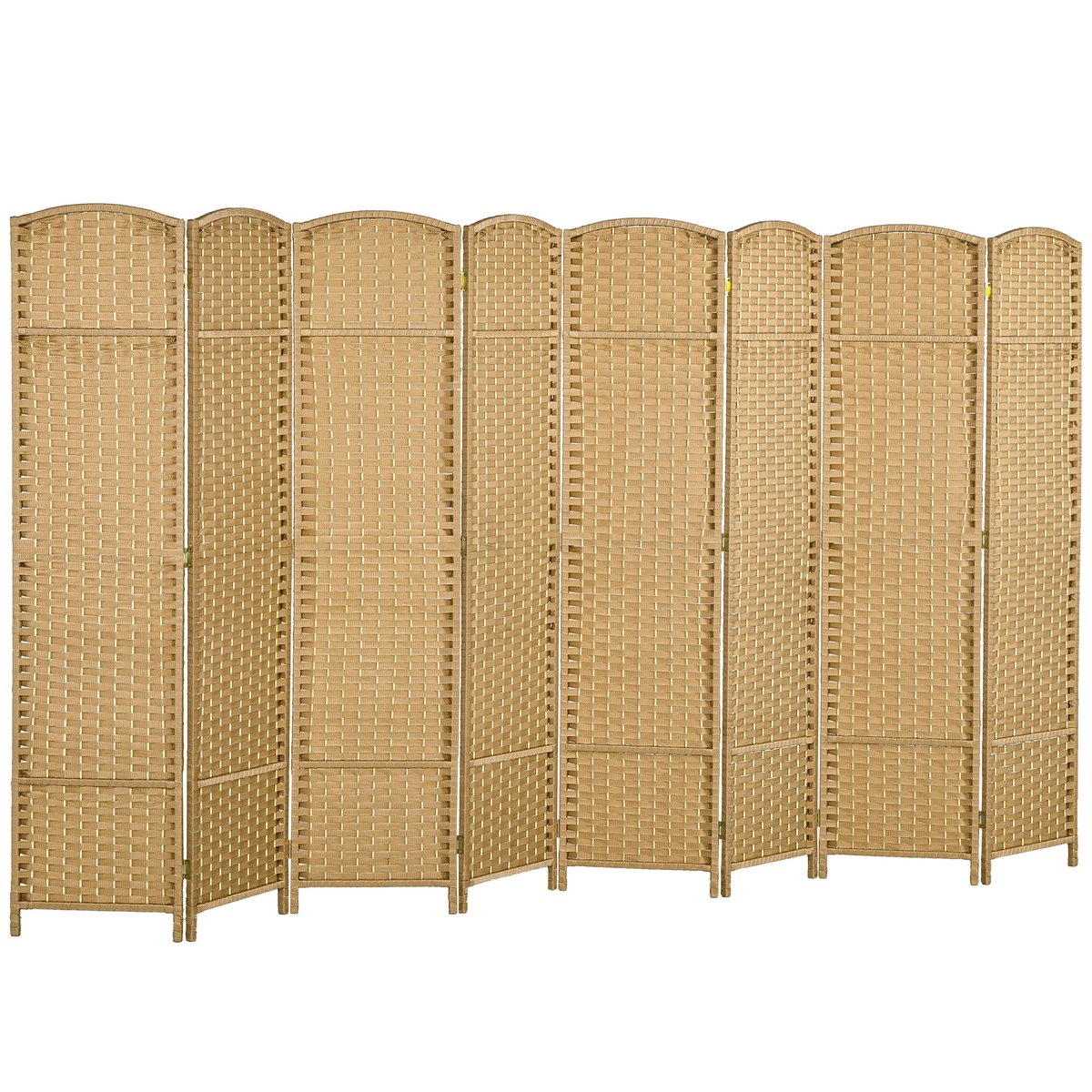 Cloison de séparation Bois de pin Bois beige, HOMCOM