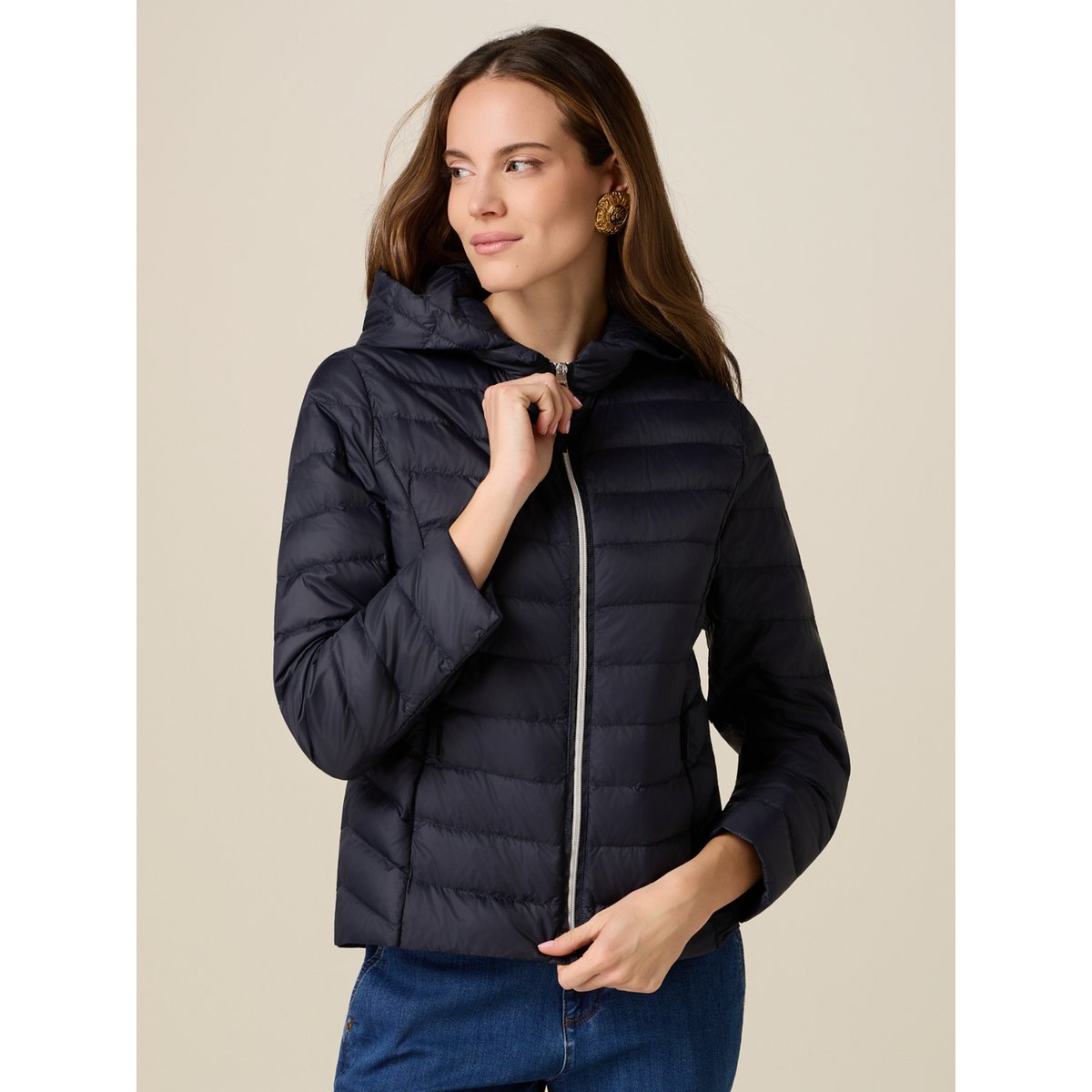 Veste matelassée légère bleu, OLTRE