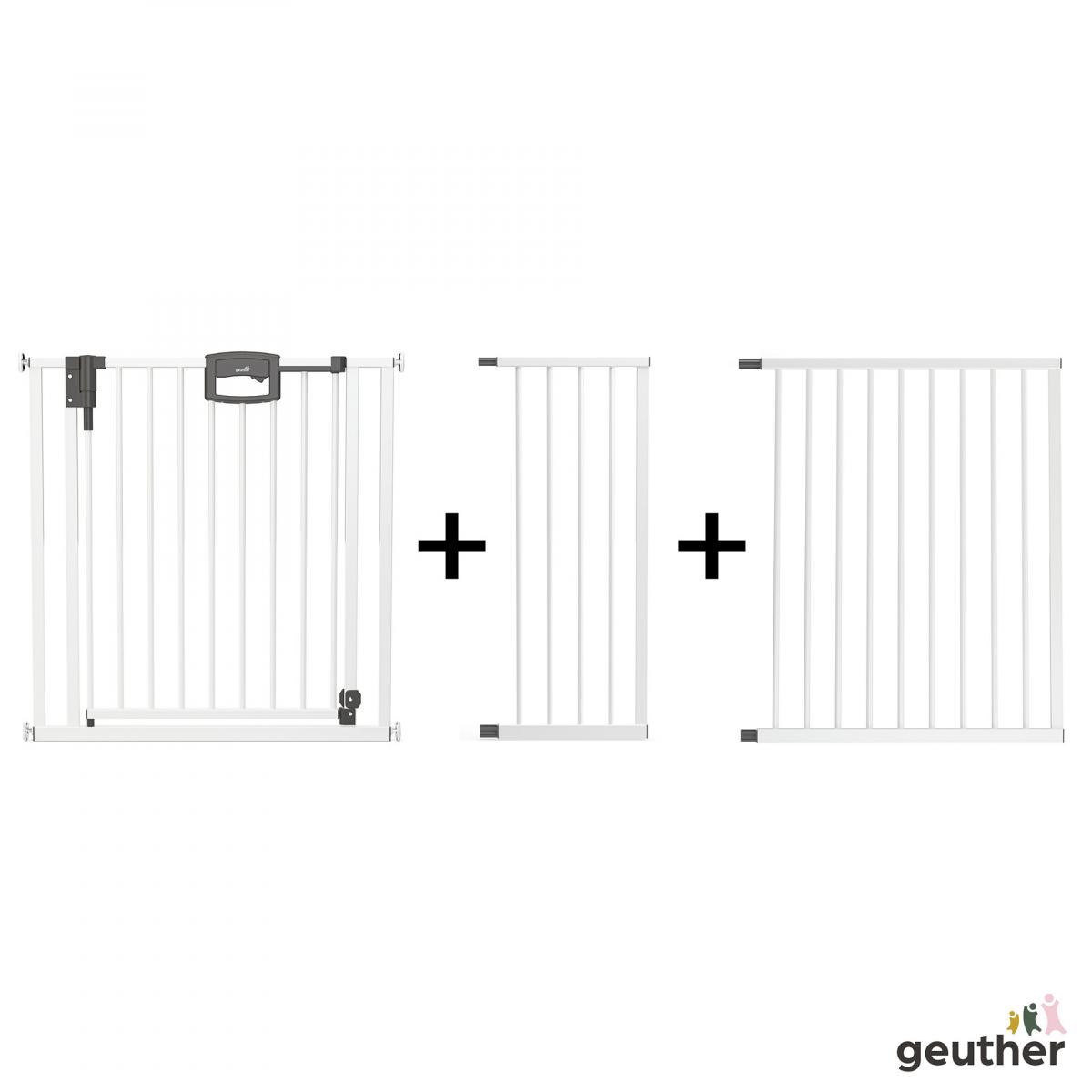 Barrière de porte à pression Easylock Plus métal176,5 cm 184,5 cm couleur unique, GEUTHER