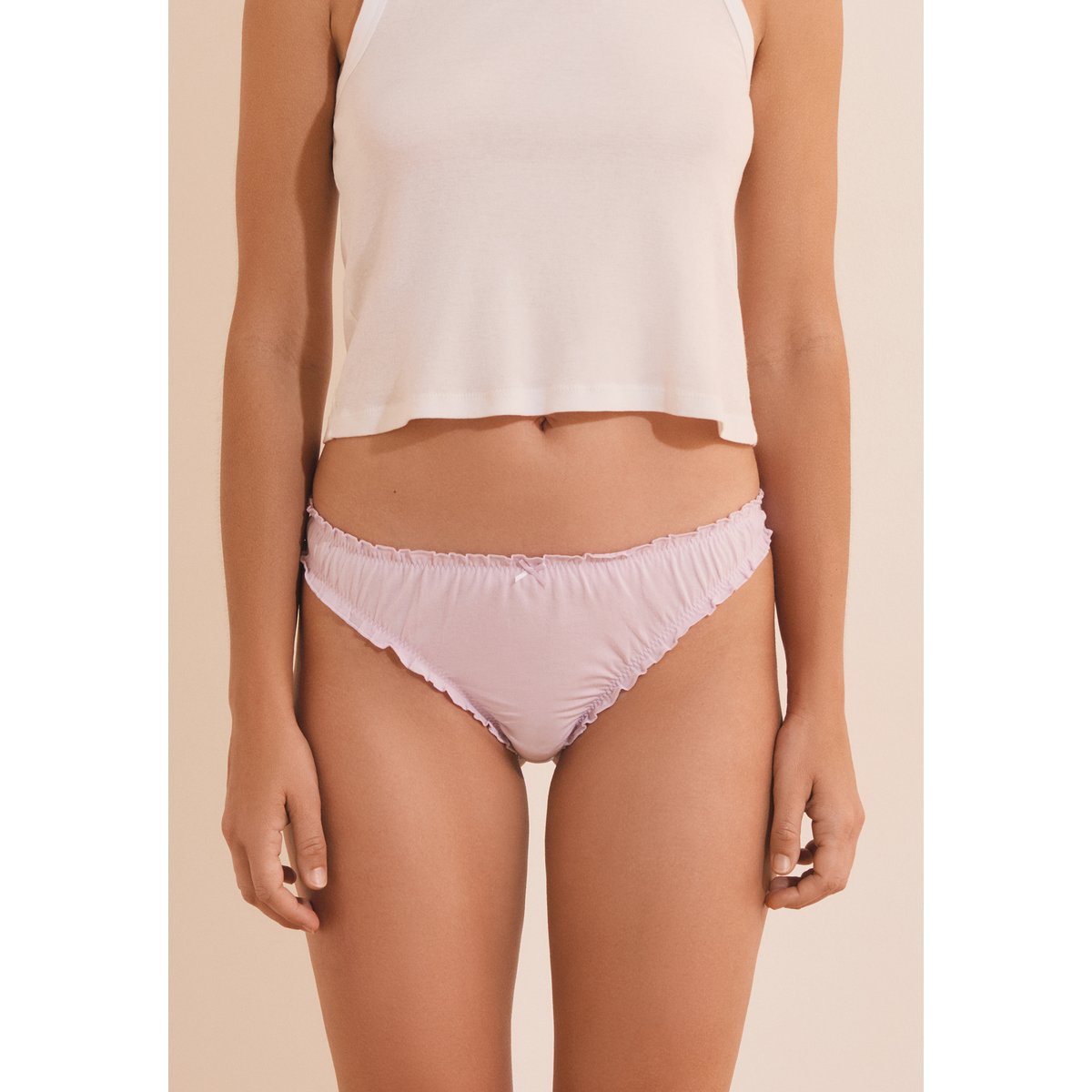 String en coton NORA COTON lilas, ETAM
