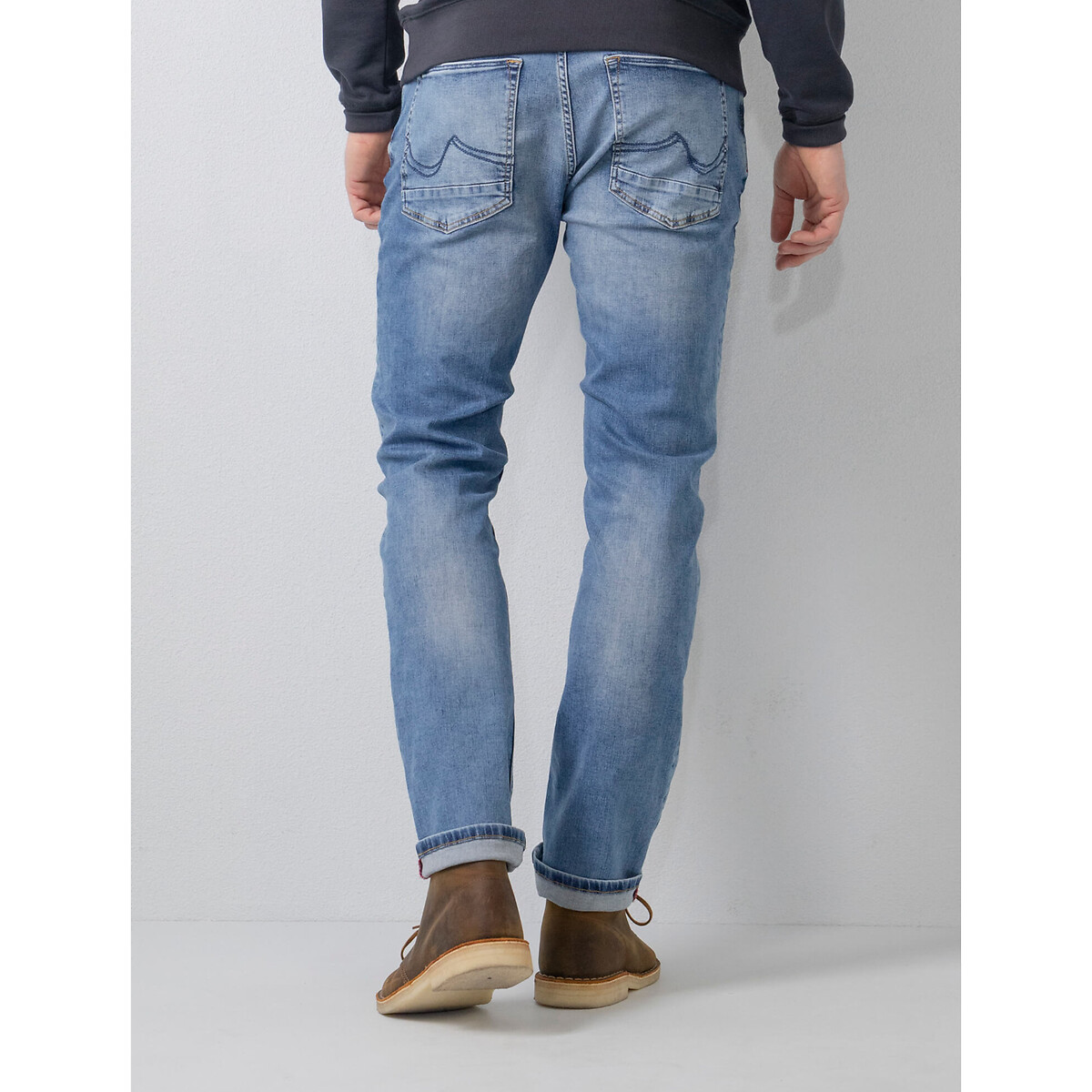 Jean tapered Russel bleu moyen, PETROL INDUSTRIES
