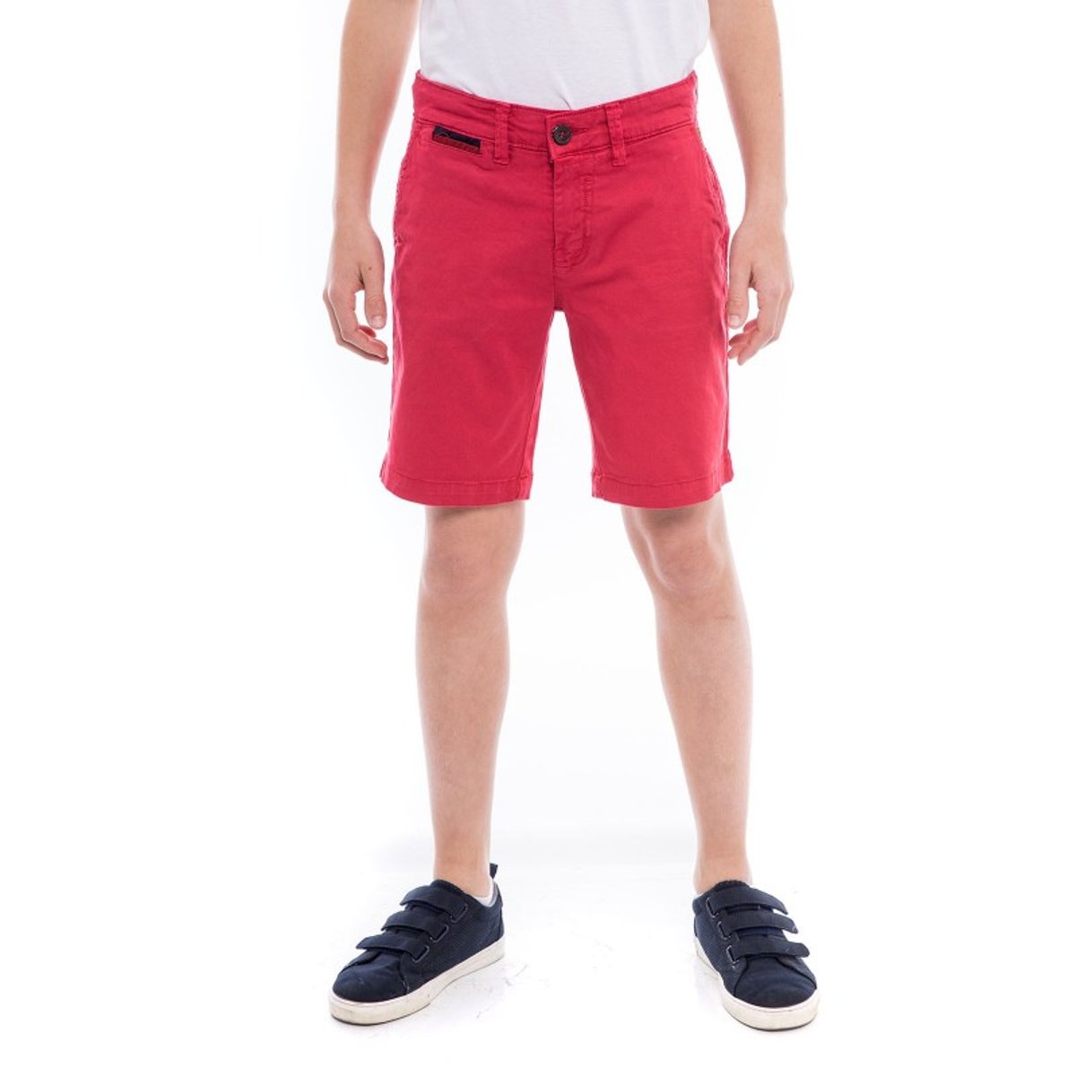 Bermuda Chino Slim Berkley rouge, RITCHIE