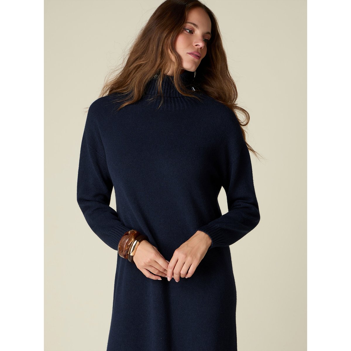 Robe oversize bleu, OLTRE