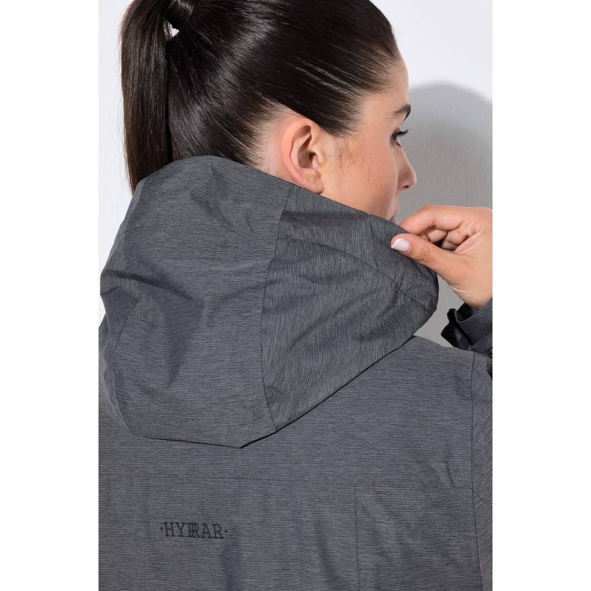 Veste technique HYPRAR Zip-In gris foncé, ULLA POPKEN