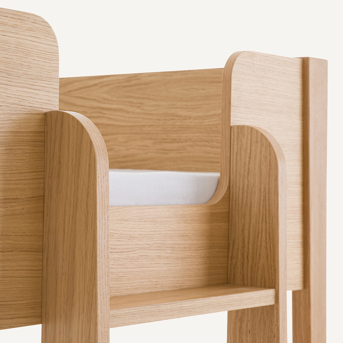 Hochbett mit Lattenrost Alceste, Eichenfurnier natureicheholz, AM.PM