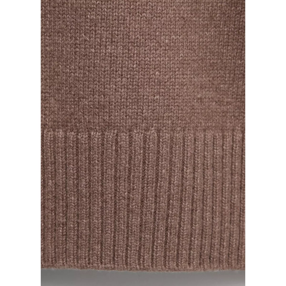 Pull-over laine col rond marron moyen, MANGO