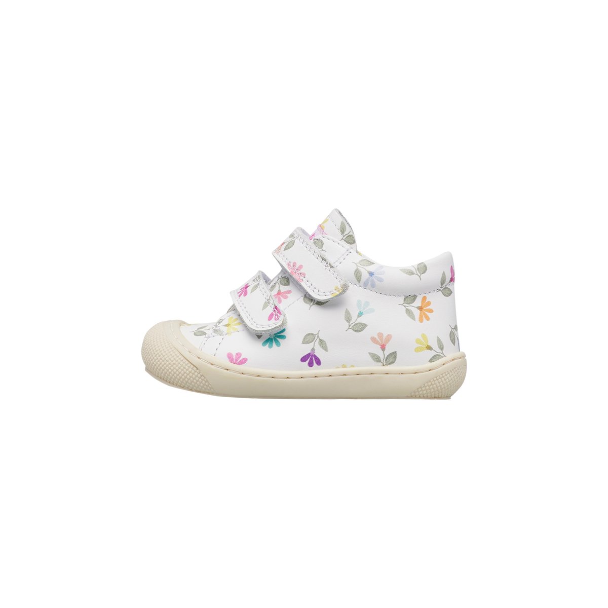Chaussures premiers pas en cuir COCOON VL blanc-, NATURINO