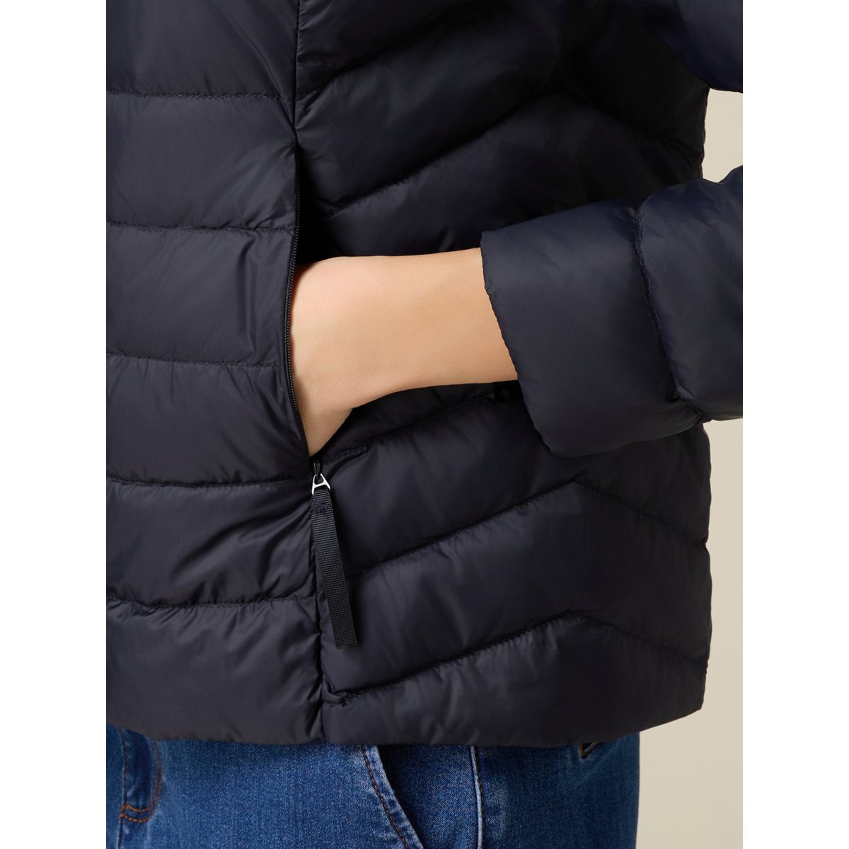 Veste matelassée légère bleu, OLTRE