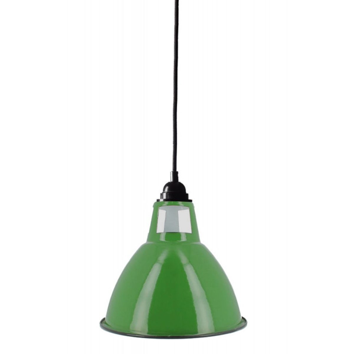 Suspension vintage émaillée Vert Sada vert, MILLUMINE