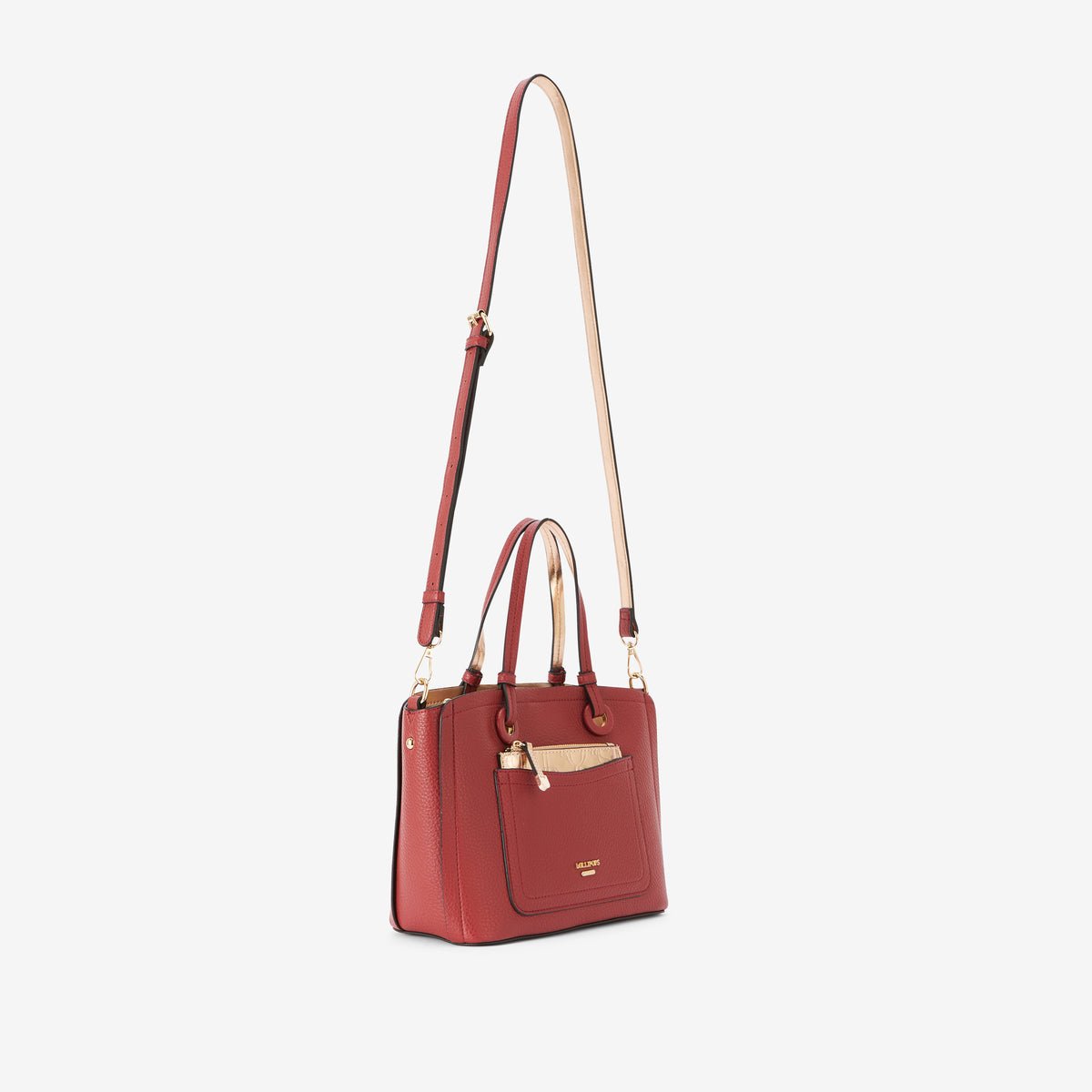 Sac shopper  Riada doré,rouge, LOLLIPOPS